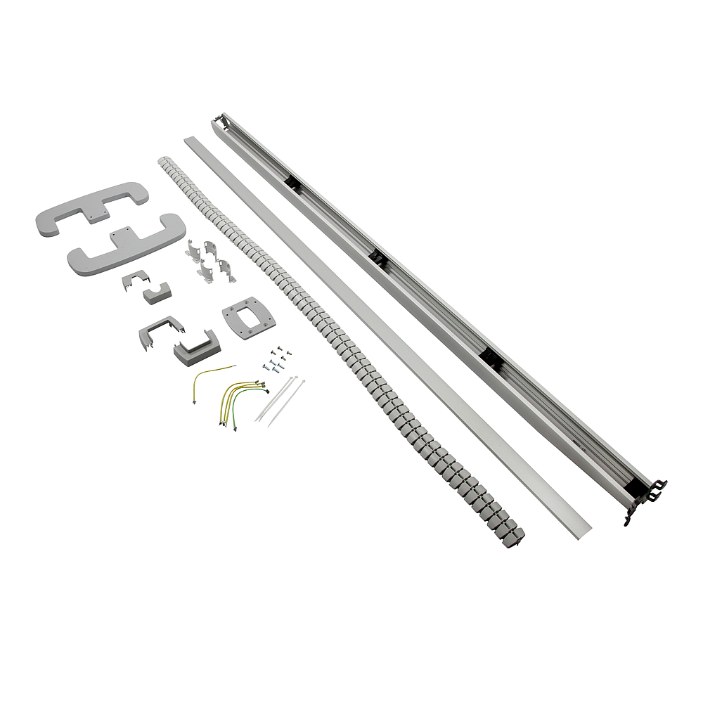 COLONNE MOBILE 1 CPT 2M ALU